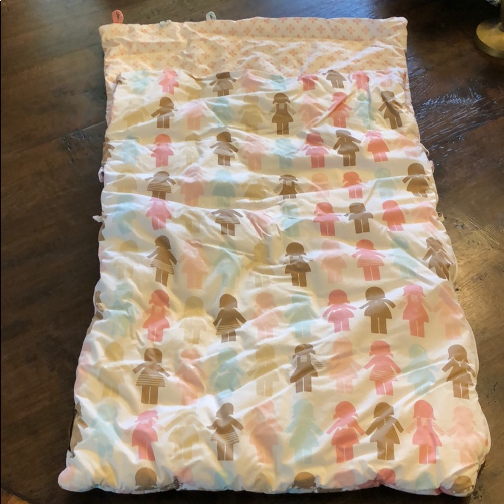 Dwell Studio car seat blanket sack for infants.